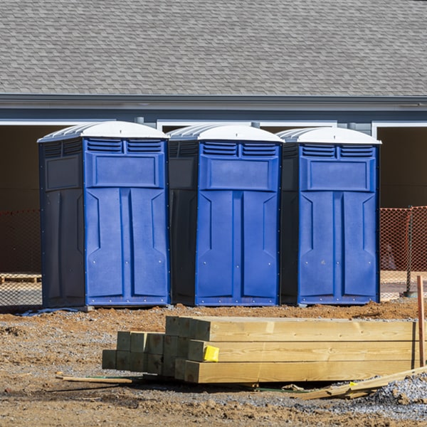 what is the cost difference between standard and deluxe portable restroom rentals in Southmont North Carolina